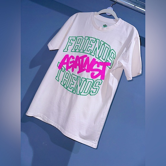 Friends Against Trends ™️ Collegiate Neon T-Shirt - Picture 4 of 6